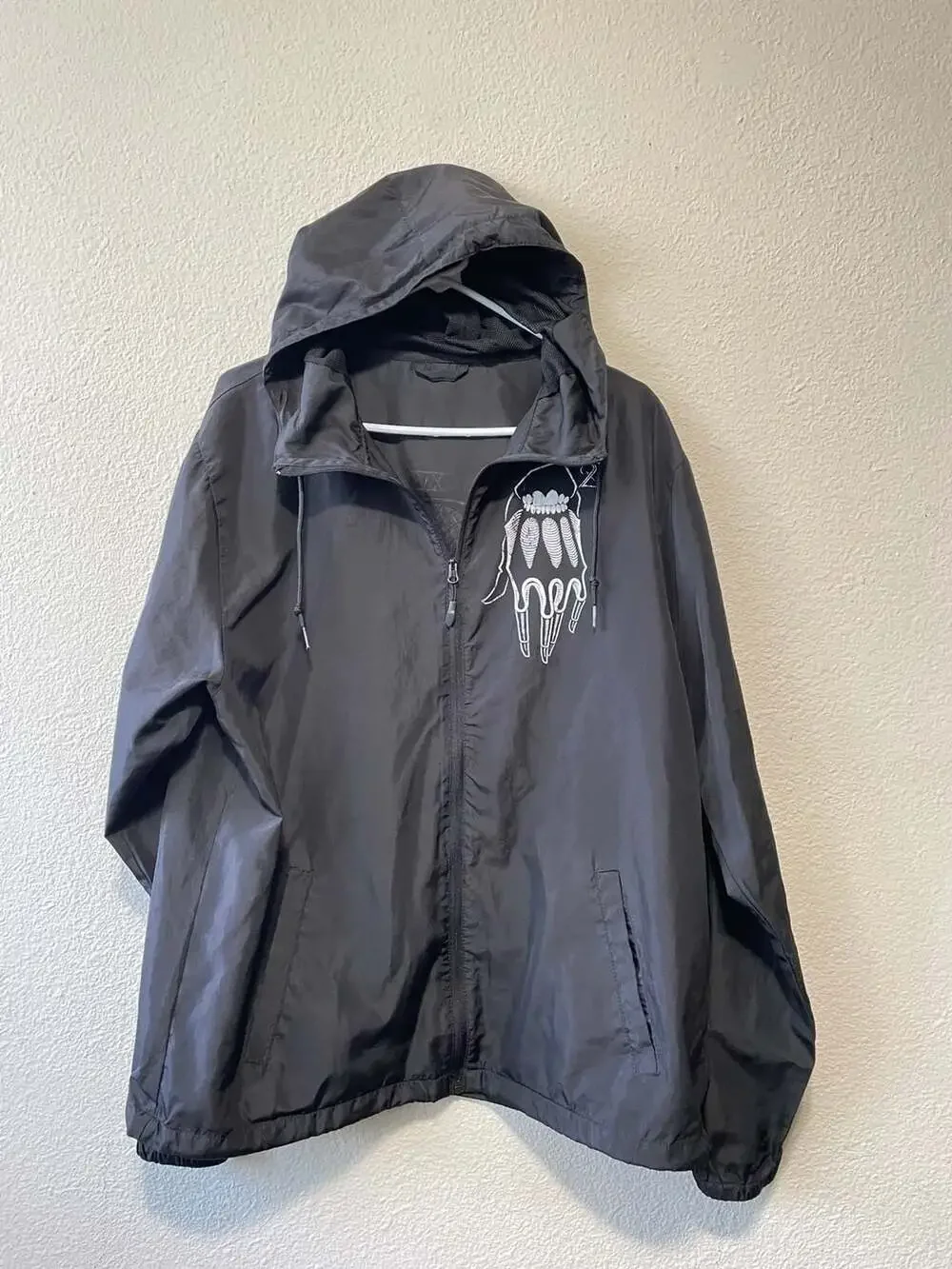 Independent Trading Company The Devil Tarot Windbreaker black jacket
